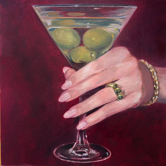 Happy Hour - Oil Painting