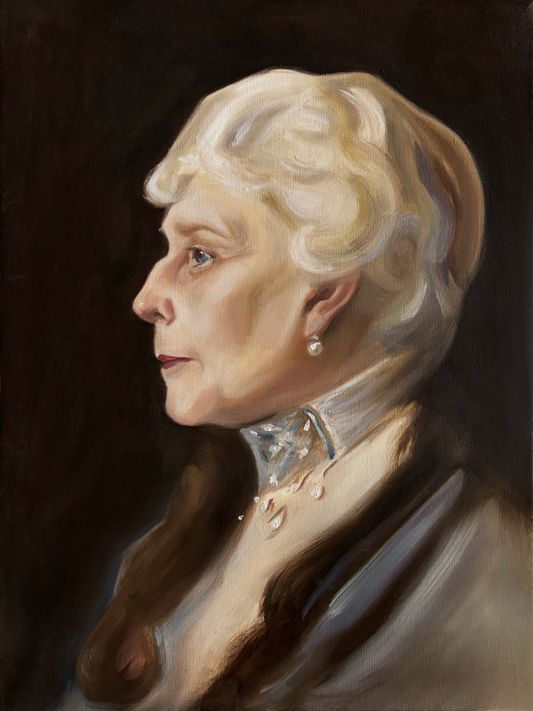 Beatrice - Oil painting